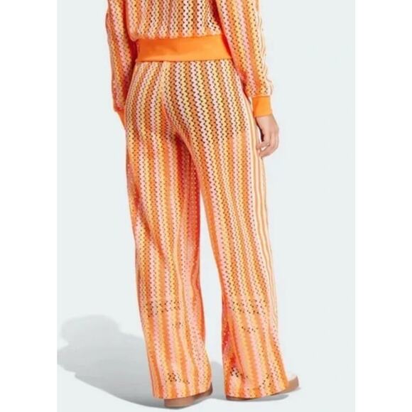 NEW ADIDAS ORIGINALS Summer Glow Firebird Track Pant Size XS KC0759 - Picture 4 of 8